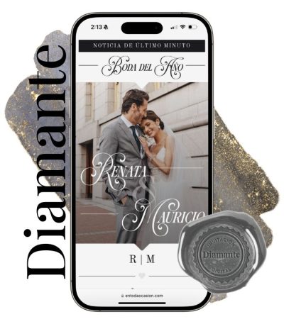 invitación digital para bodas