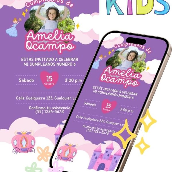 invitaciones para fiestas infantiles