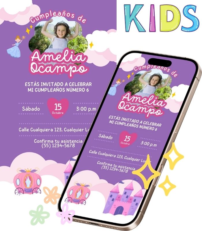 invitaciones para fiestas infantiles